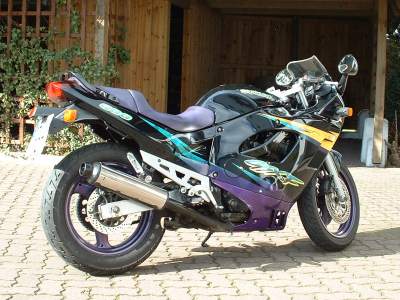 Suzuki GSX600F BJ 1996 - das erste ‘richtige’ Mopped